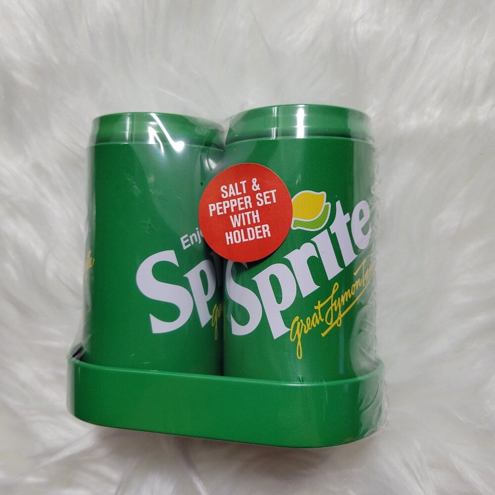 Sprite Can Salt and Pepper Shaker Set